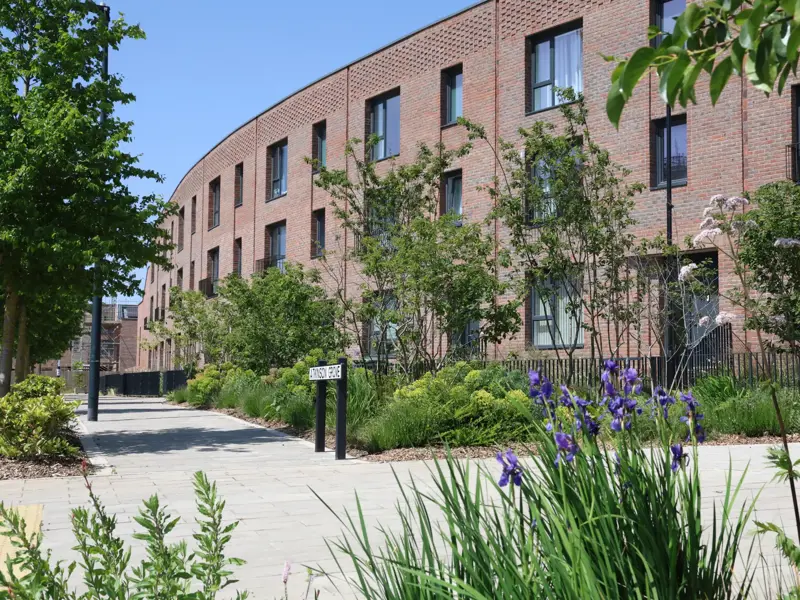 Row of Brabazon houses
