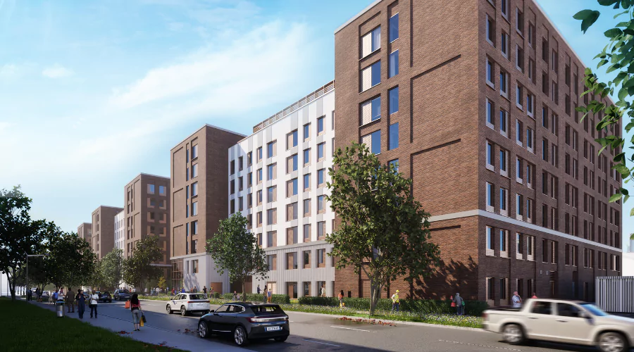 Purpose built accommodation at Brabazon